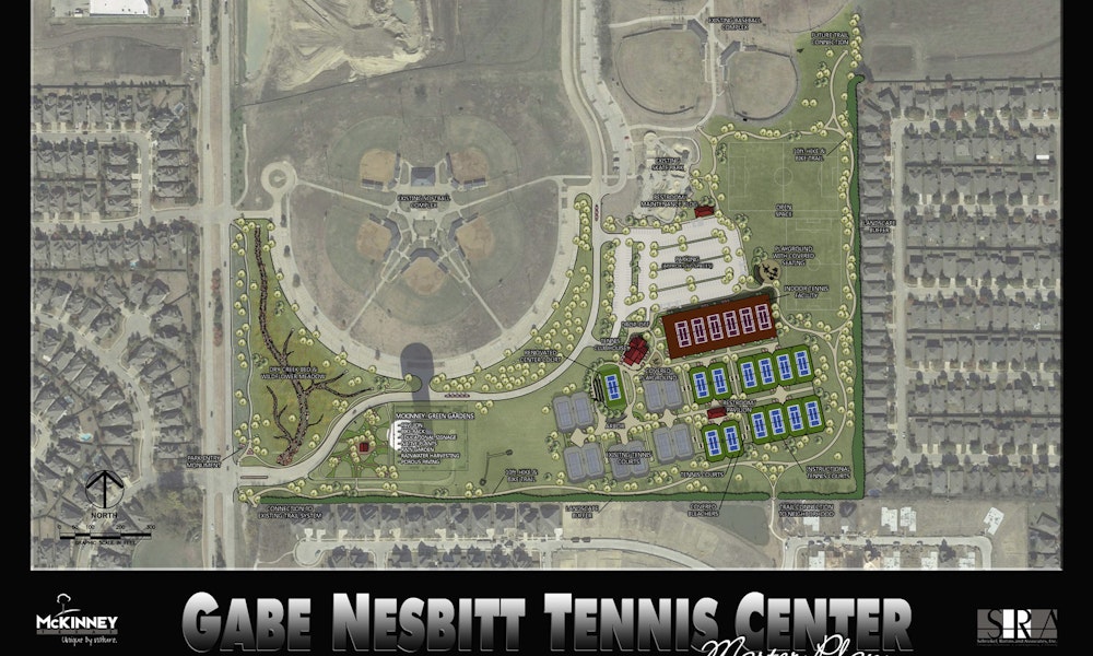 gabe nesbitt tennis center expansion master plan Gallery Images