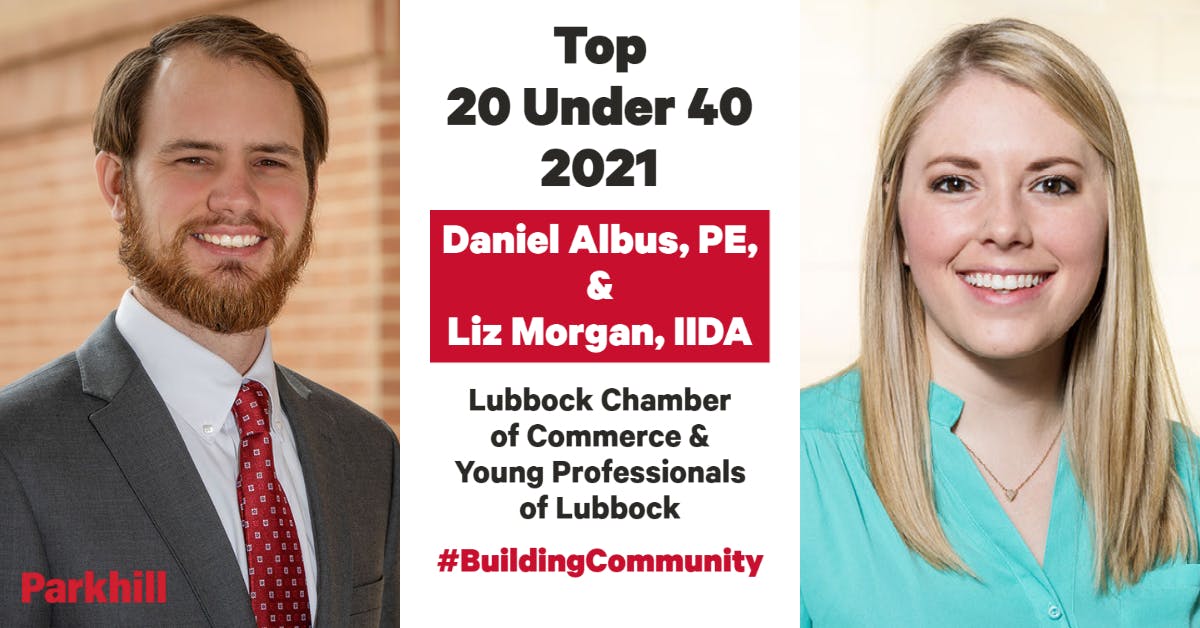 Albus, Morgan Named in Lubbock Chamber of Commerce Top 20 Under 40 cover image