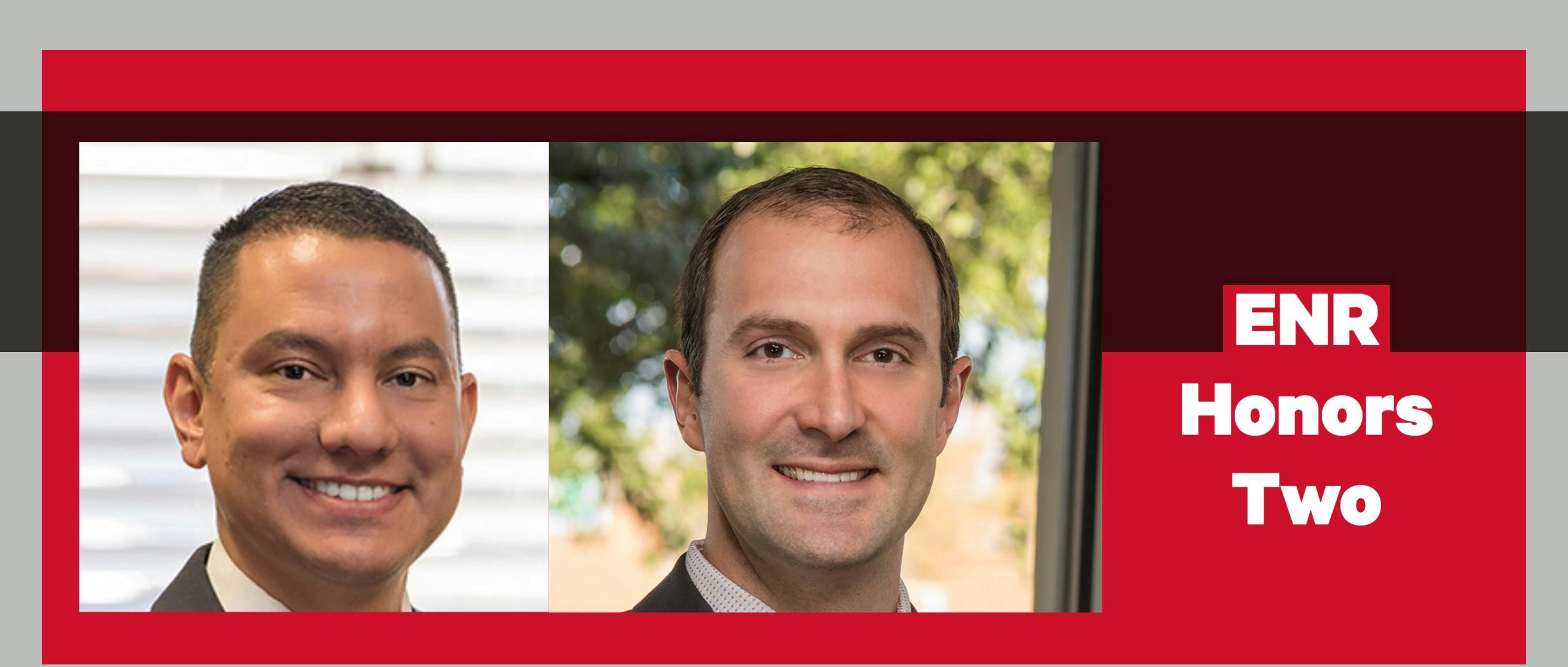 Two Parkhill Engineers Chosen as Top Young Professionals by ENR cover image