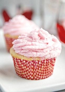 Rosé Buttercream Cupcakes