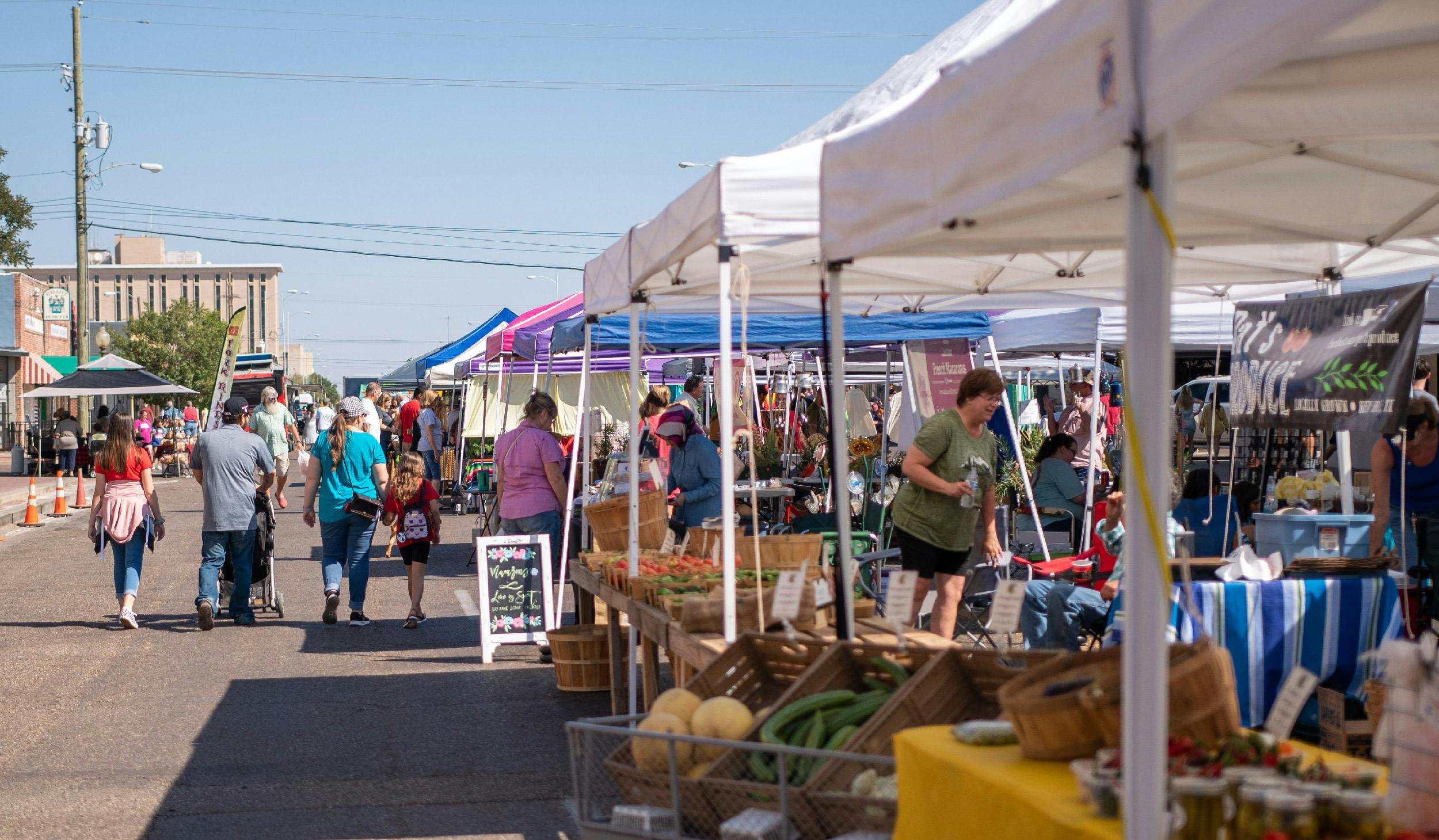 Saturday in DLBK: Lubbock Downtown Farmers Market image
