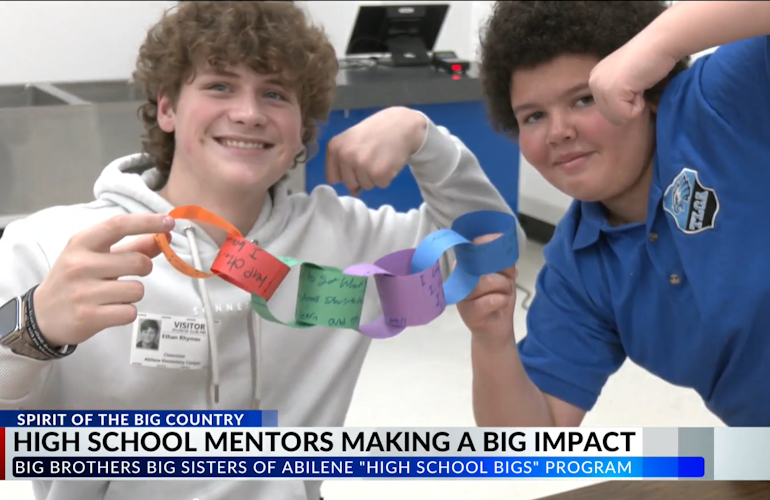 Abilene Christian School Students making a BIG impact at TLCA cover image