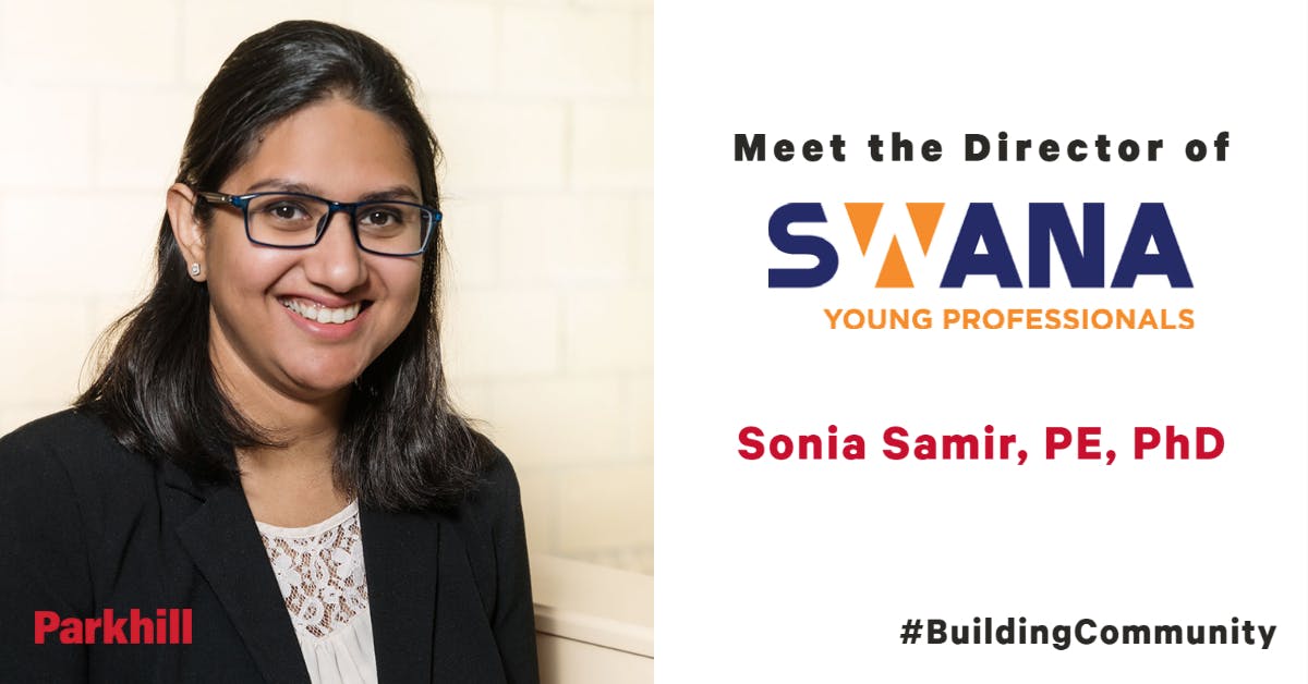 Meet the SWANA Young Professionals Director - Sonia Samir, PE, PhD cover image