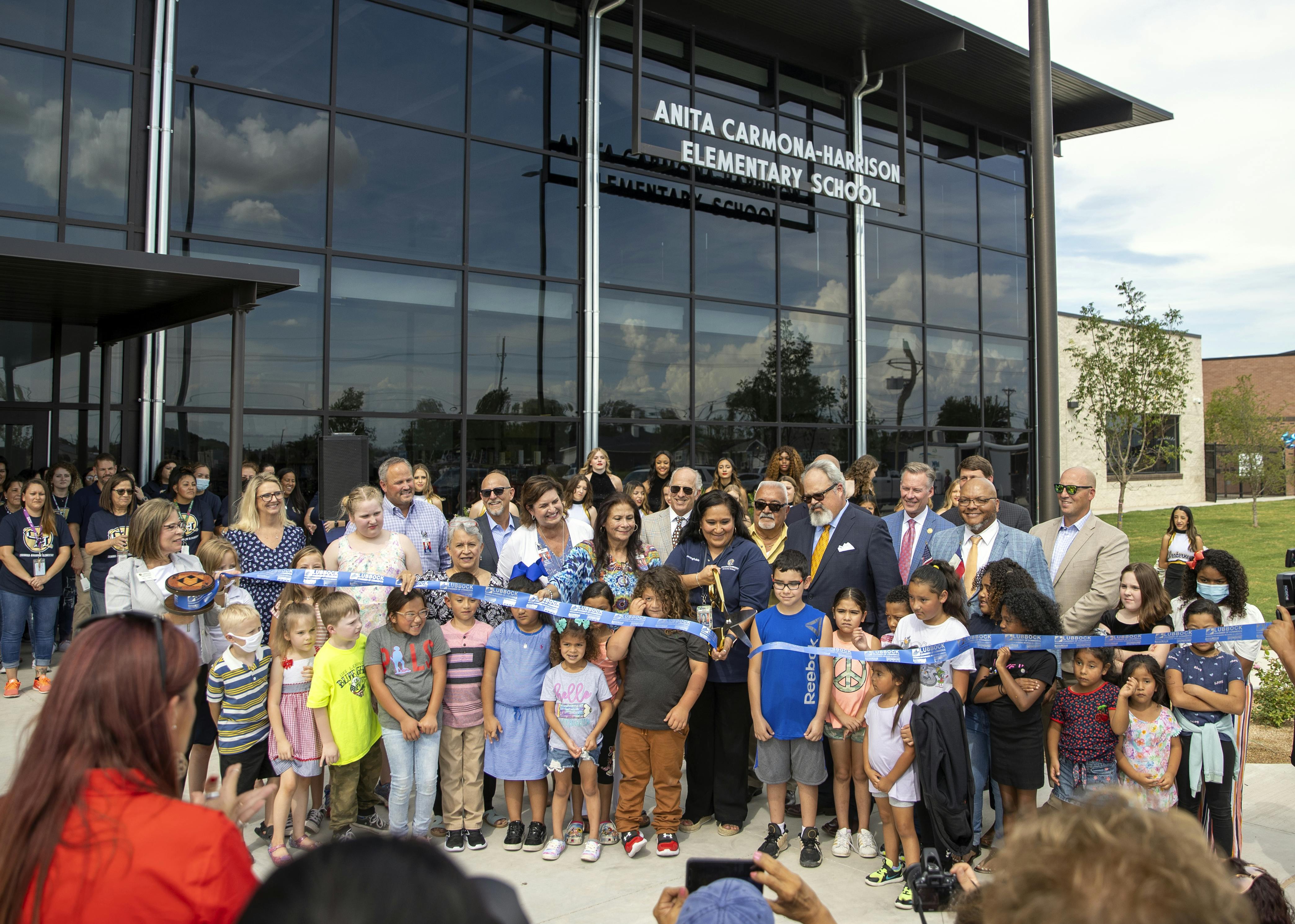 Anita Carmona-Harrison Elementary School Opens cover image