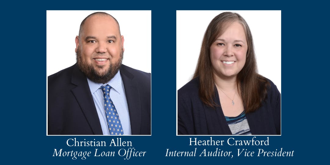 Peoples Bank Welcomes Christian Allen and Heather Crawford