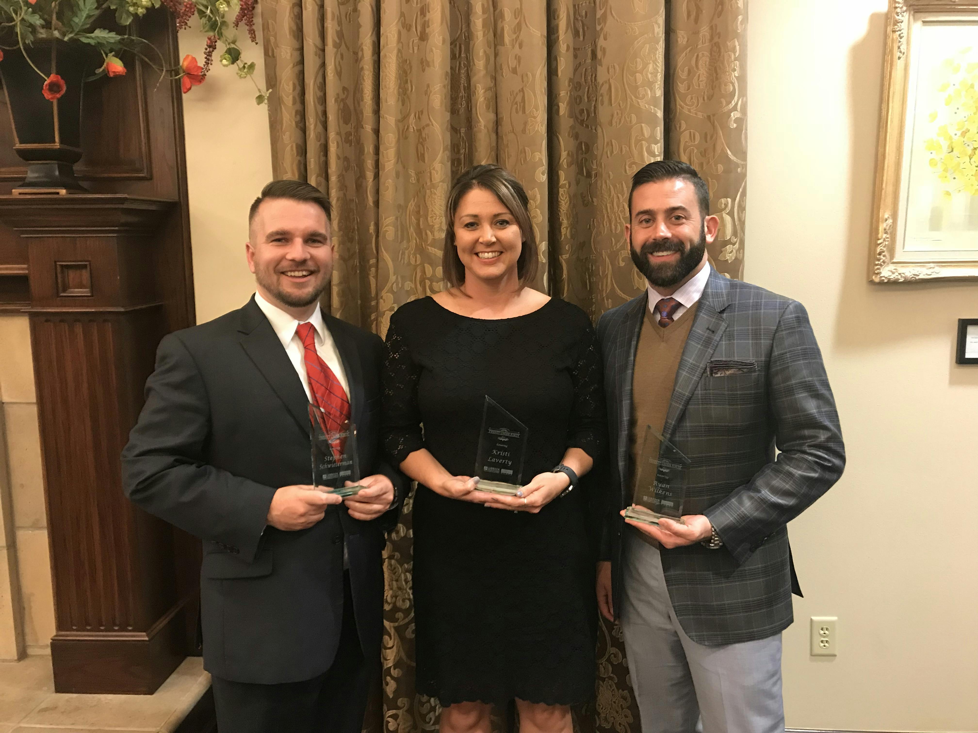 Three from Parkhill Honored as 2017 Twenty Under Forty Award Recipients cover image
