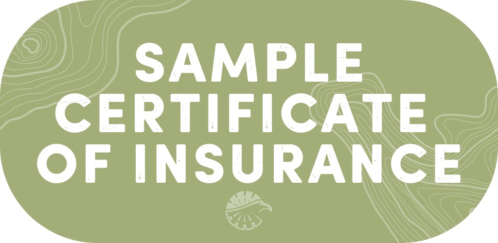 Sample Certificate of Insurance