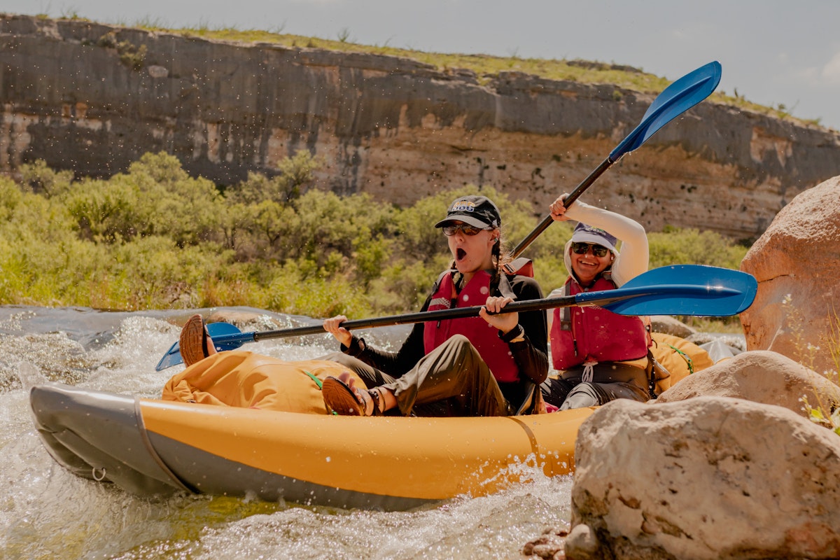 Paddling Down the Pecos into Epic Geology