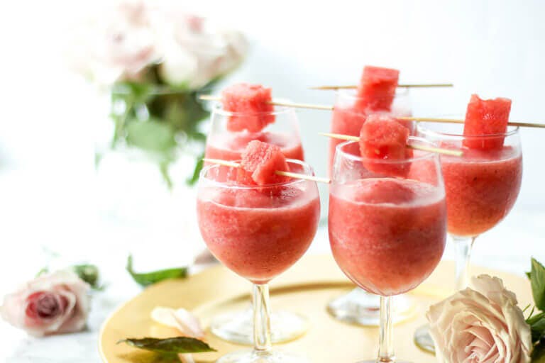 Strawberry Watermeon Frosé