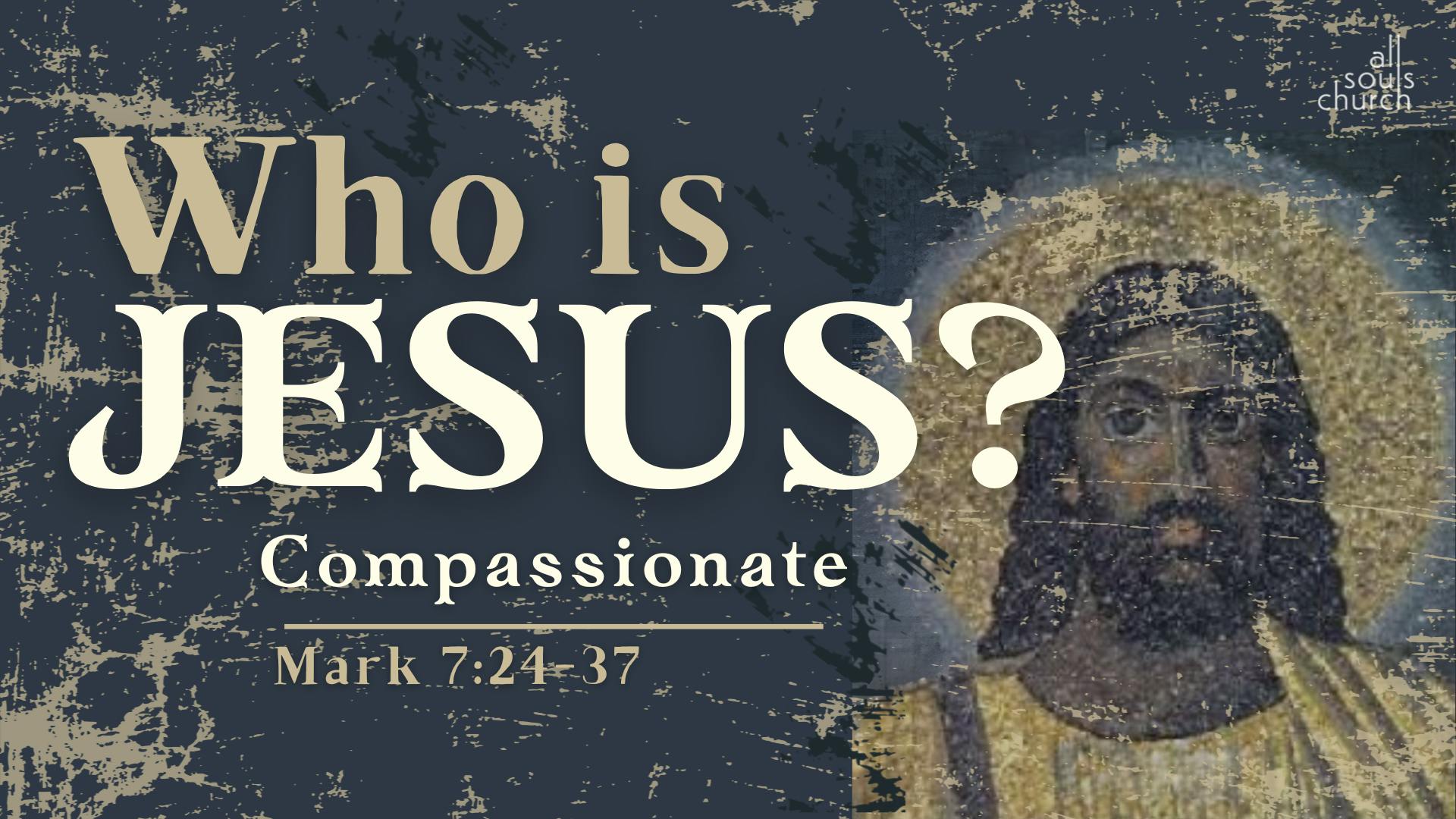 Who Is Jesus?: Compassionate cover for post
