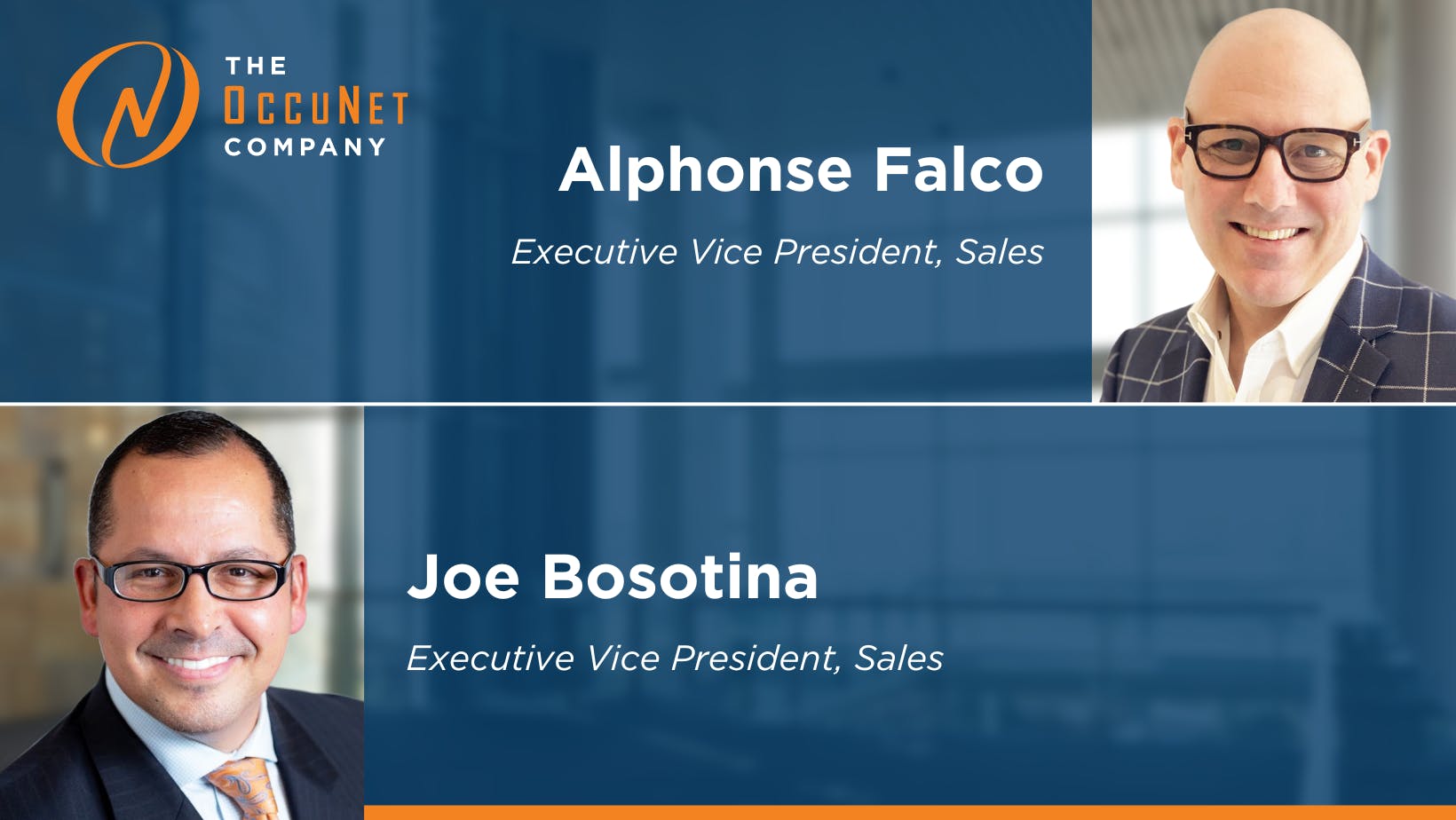 The OccuNet Company expands its presence in the Northeast by hiring experienced industry sales leaders.