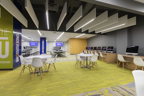 Amarillo College Adds New Student Commons Lab Underground