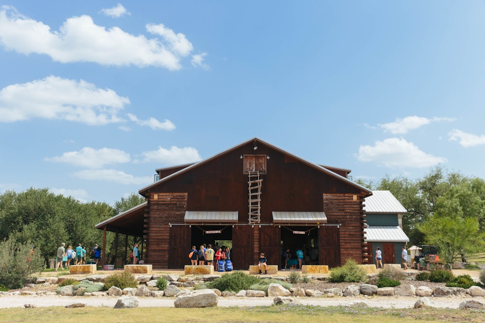 summer camp barn