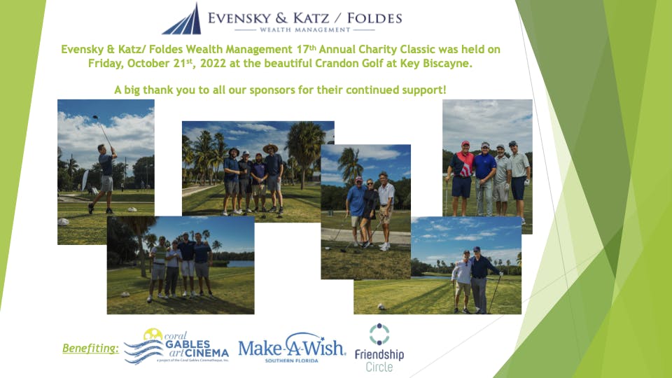 October 21st, 2022 Annual Charity Classic event