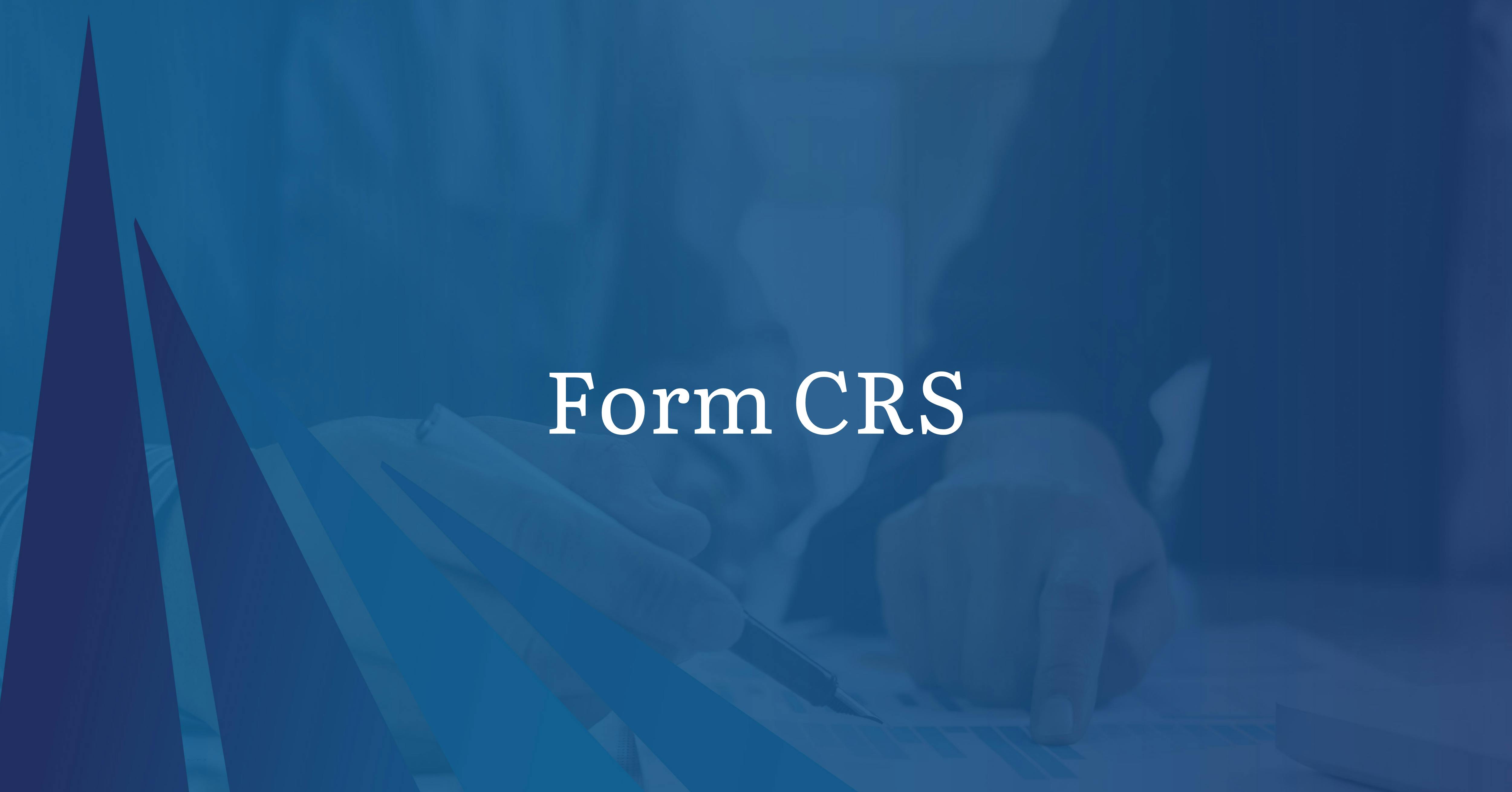 Form CRS