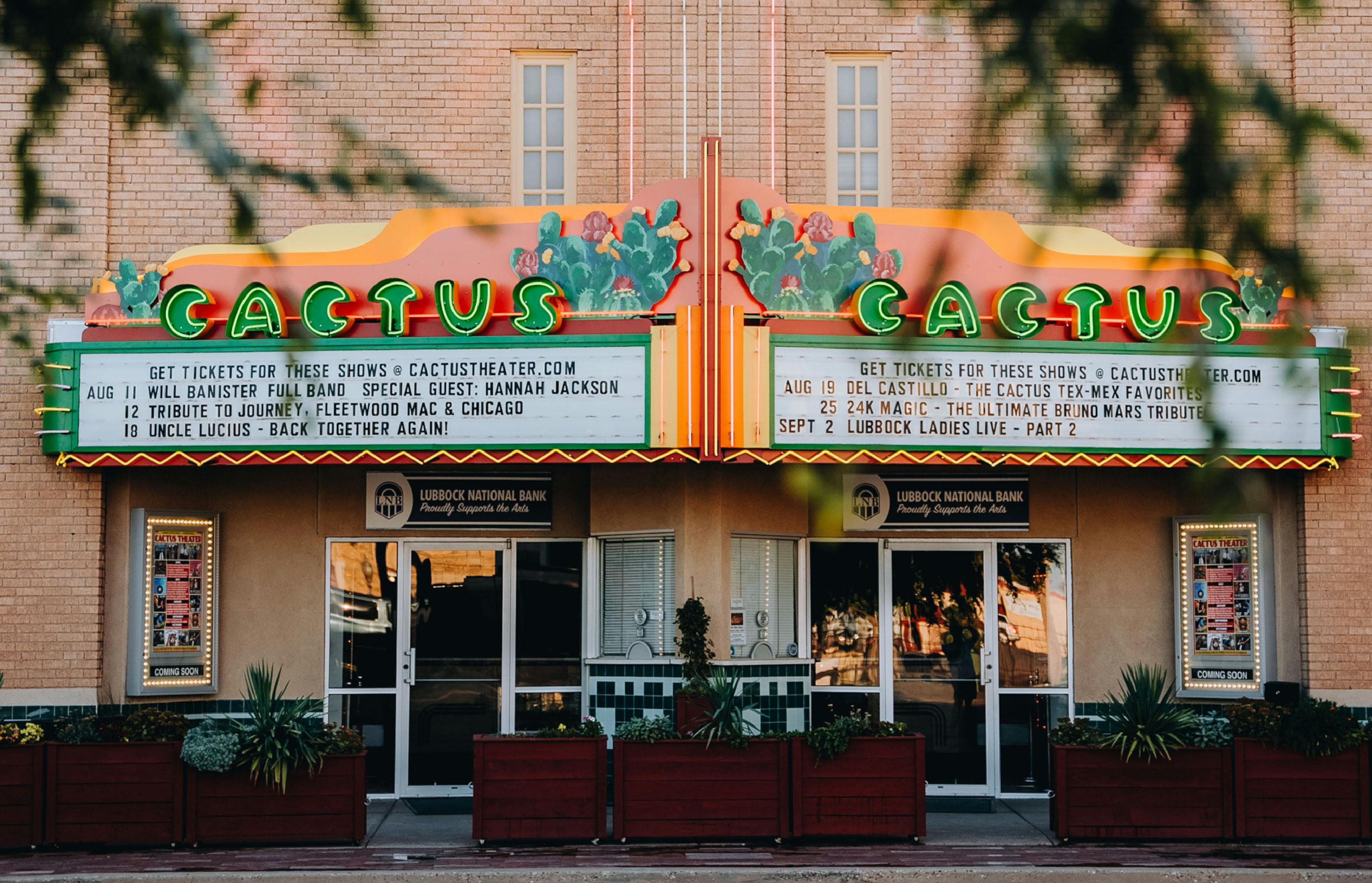 The Cactus Theater: Landmark of History and Stage for the Future image