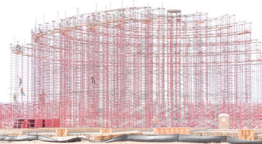 ‘It’s a monster’ Framework for massive water tower drawing notice
