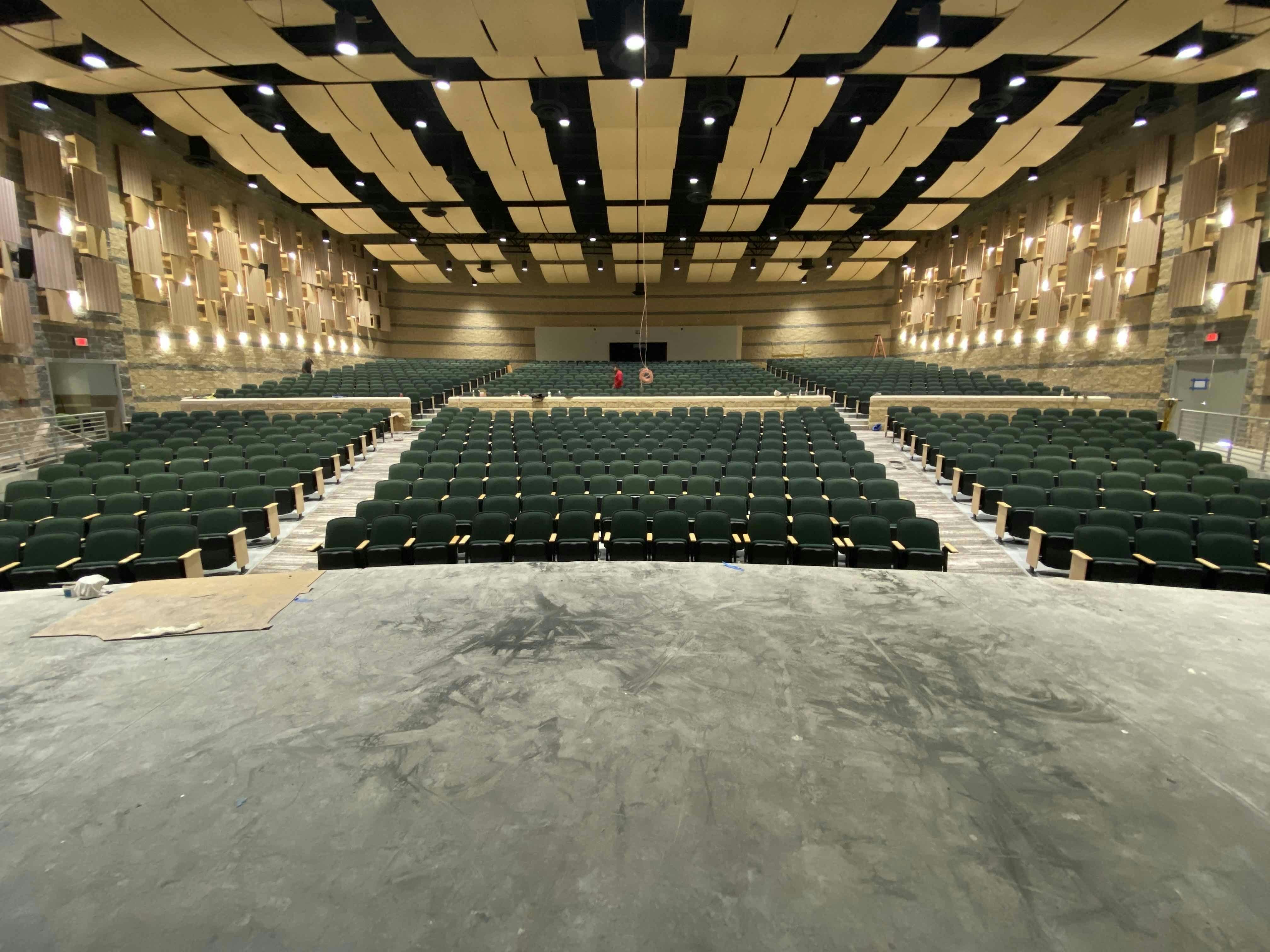 Construction Foto Friday - Monahans High School Auditorium