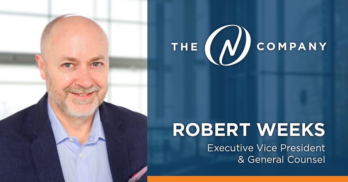 Robert Weeks Named EVP and General Counsel