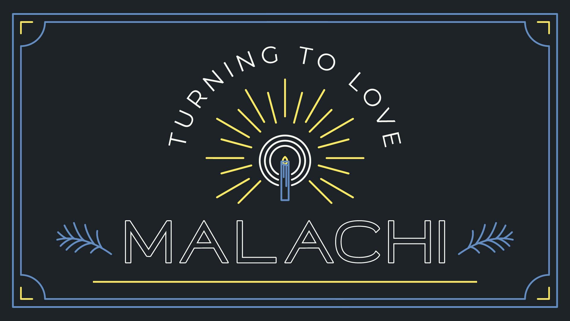 Advent: Malachi - Turning to God cover for post