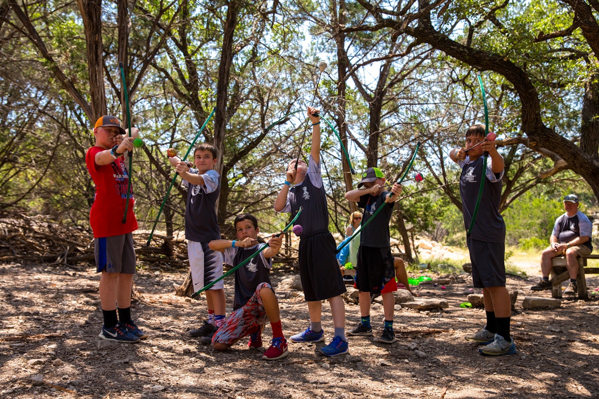 Archery Tag Camp Activity