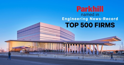 Parkhill Named in ENR Top 500 Firms