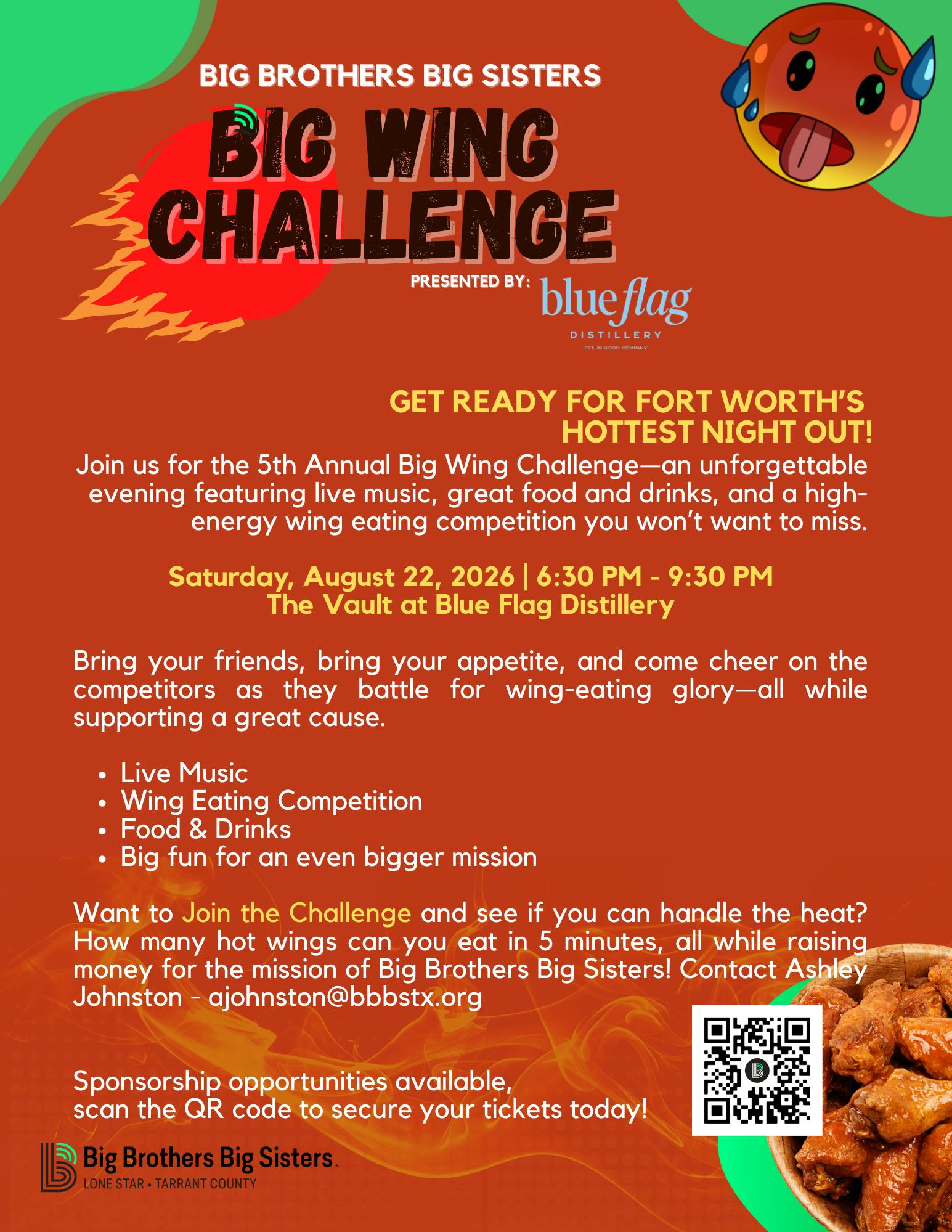August 2026 | 5th Annual Big Wing Challenge! cover image