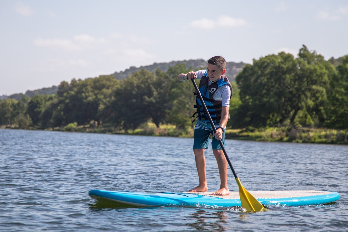 Paddle Boards Camp Activity