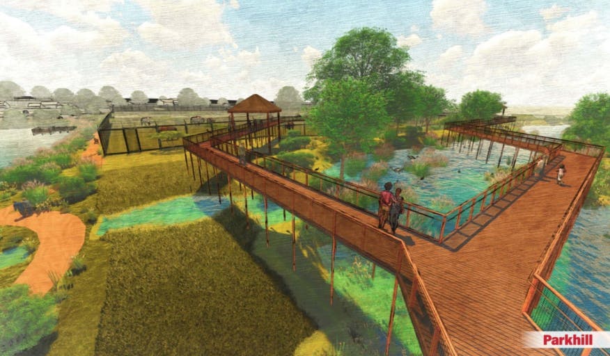 'Potential to be the best in Texas': Abilene Zoo applies for grant to restore, develop dry Grover Nelson Park land