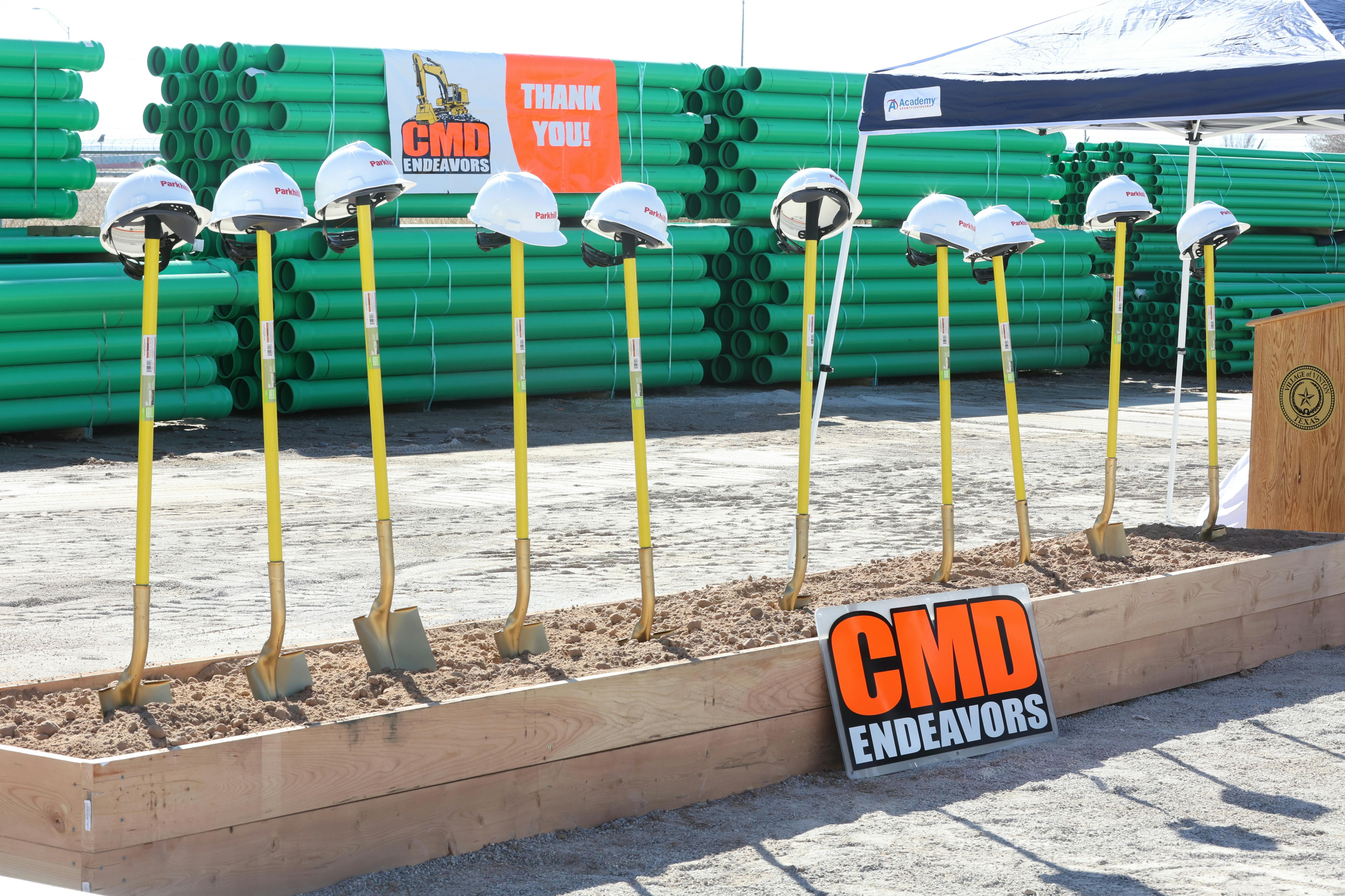 $20 million drinking water and wastewater projects in Vinton, Texas, break ground