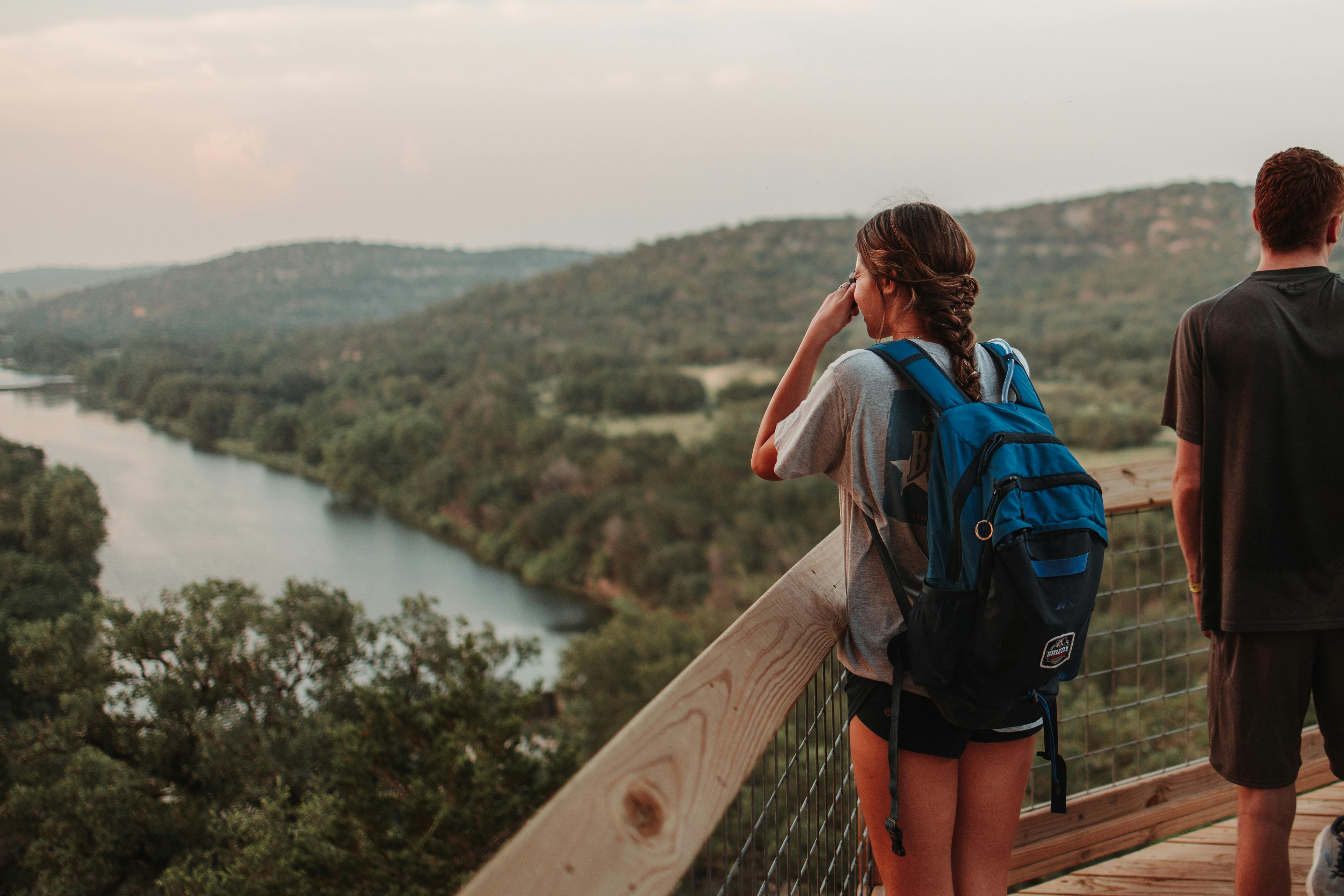 Large deck with a view
